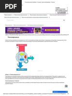 Thermodynamics Definition, Formulas, Laws and Equations - Physics