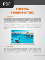 Energia Mareomotriz