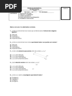 Prueba Quinto Geometria