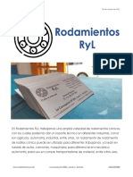 Catalogo I Rodamientos Ryl