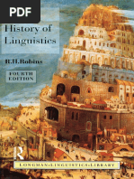 A Short History of Linguistics