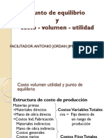 Modelo Costo-Volumen-Utilidad