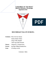 Seguridad Vial en Europa