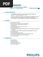 TDA8920B: 1. General Description