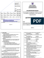 ENTREP ACTIVITY SHEET 1st Quarter Week 5 To 6 Edited 2