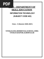 Class X Part A (Employability Skills) Notes