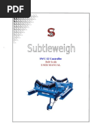 SWC-32 Controller: Belt Scale User Manual