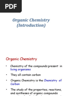 Organic Chemistry - 103 - Lecture 1