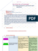 EXP 14° - 28° 29° SEM - PLANIFICACIÓN DE ACTIVIDADES - Somos Protectoras y Protectores de La Naturaleza