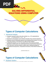 Solving Differential Equations Using Computer With SymPy 1st Sem 2021 2022 Topic Presentation