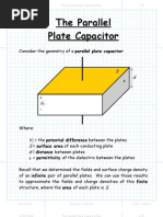 The Parallel Plate Capacitor