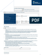 Bond Student GTE Declaration 2019