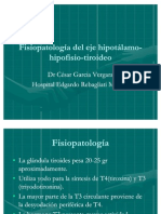 Fisiopatología Del Eje Hipotálamo-Hipofisio-Tiroideo