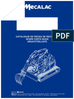 Mecalac 8MCR Crawler Excavator Parts Manual PDF