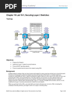 10-1 Securing Layer2 STUDENT