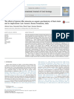 The Effects of Igneous Dike Intrusion On Organic Geochemistry of Black Shale