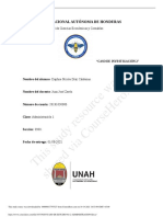 CASO DE ESTUDIO No 2 ADMINISTRACION I