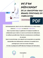 La Pharmacie Galénique Cours 2 Vie D'un Médicament de La Conception Aux Bonnes Pratiques de Fabrication