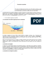 Formation Du Pétrole