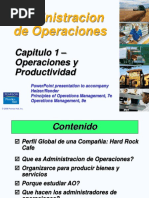 1 Heizer Rezner Capitulo 1 Operaciones y Productividad