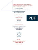 Ambroxol Formulation