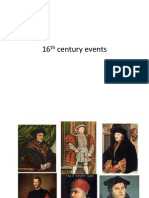 16th Century Events