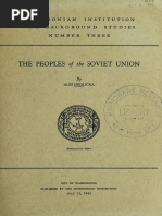 Aleš Hrdlička - The Peoples of The Soviet Union