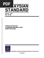 MS - 289 - 1987-Specification For Aluminium Finishing Paint (1st. Rev.)