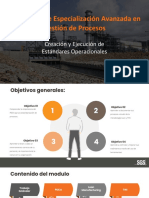 Creación y Ejecución de Estándares Operacionales - Sesiones 1, 2, 3 y 4-DPROJULM4ULTSES