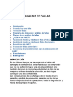 Analisis de Fallas