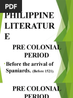 Philippine Literatur E