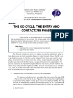 The Od Cycle, The Entry and Contacting Phase: Central Luzon State University