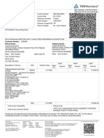 Tax Invoice: TÜV Rheinland (India) Pvt. LTD