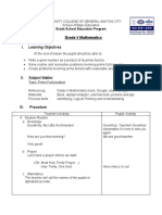 I. Learning Objectives: Grade 5 Mathematics