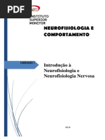 NEUROFISIOLOGIA E COMPORTAMENTO - Unidade I