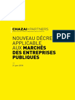 CHAZAIPARTNERS Décret Entreprises Publiques 2018