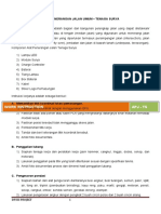 INSTRUKSI KERJA PJU Tenaga Surya