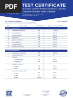 Calcom Cement India Limited: For Dalmia Ordinary Portland Cement 43 (OPC43)