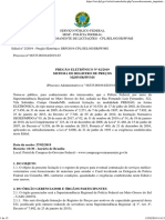 Edital Contratação Serviços Veterinários