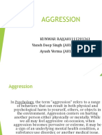 PSYCHOLOGY Assignment On Aggression