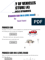 Lecture (4) Vehicle Dynamics