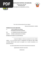 Municipalidad Distrital de Marcara: Sub Gerencia de Desarrollo Social