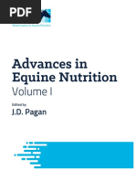 Advances in Equine Nutrition: J.D. Pagan