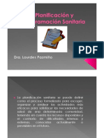 Planificacion y Programacion Sanitaria