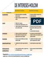 Holcim Grupos de Intereses