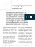 Long-Term Outcomes in Patients Surviving Large Burns: The Musculoskeletal System