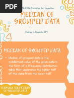 Median For Grouped Data