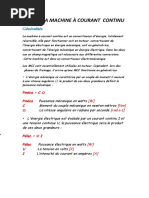 La Machine À Courant Continu: Généralités