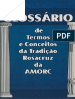 Glossario de Termos e Conceitos Da Tradicao Rosacruz Da AMORC PDF