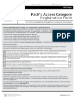 Pacific Access Category: Registration Form